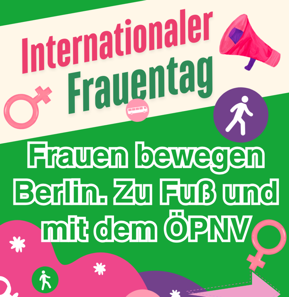 Frauen bewegen Berlin – zu Fuß und mit dem ÖPNV
