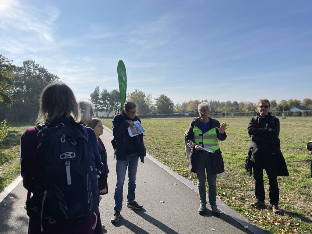 Die Erkundung der Grünen Hauptwege- Teilstrecke Weg 5 am 26. Oktober 2024