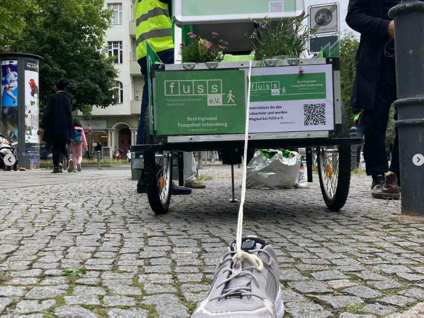 3. Juli 2024: Anspazieren und Anradeln in der Handjerystraße
