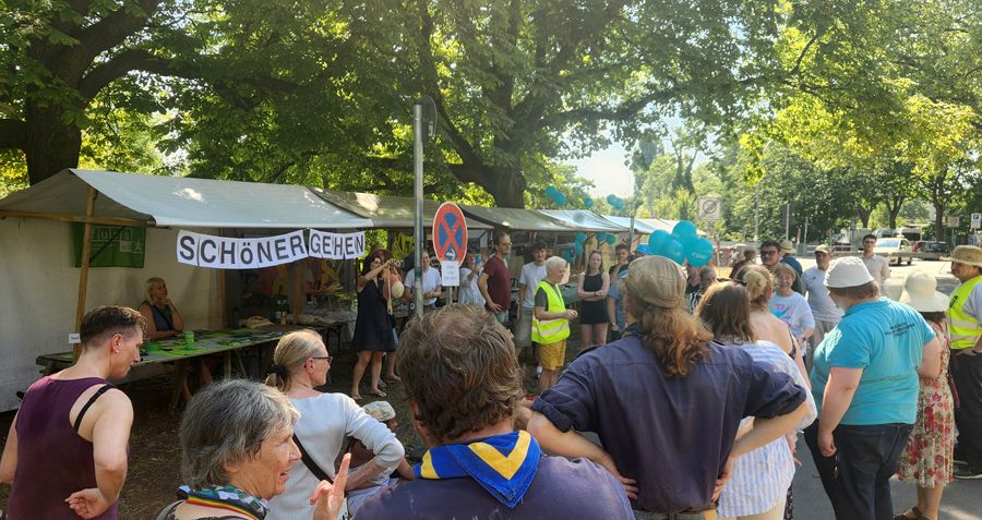 Eröffnungsansprache des Kiezfestes in Neu-Tempelhof