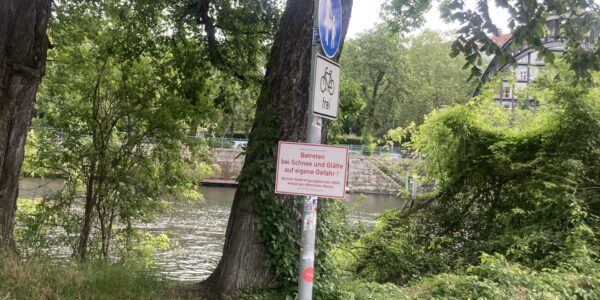Unterwegs beim Spaziergang
