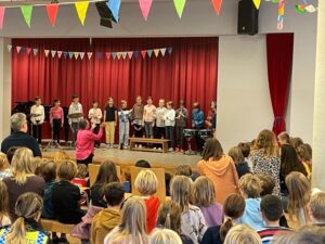 Auftritt des Schulchores