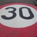 Tempo 30 Markierung