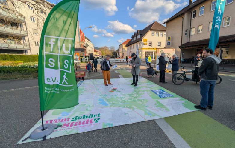 Begehbarer Stadtplan Offenburg