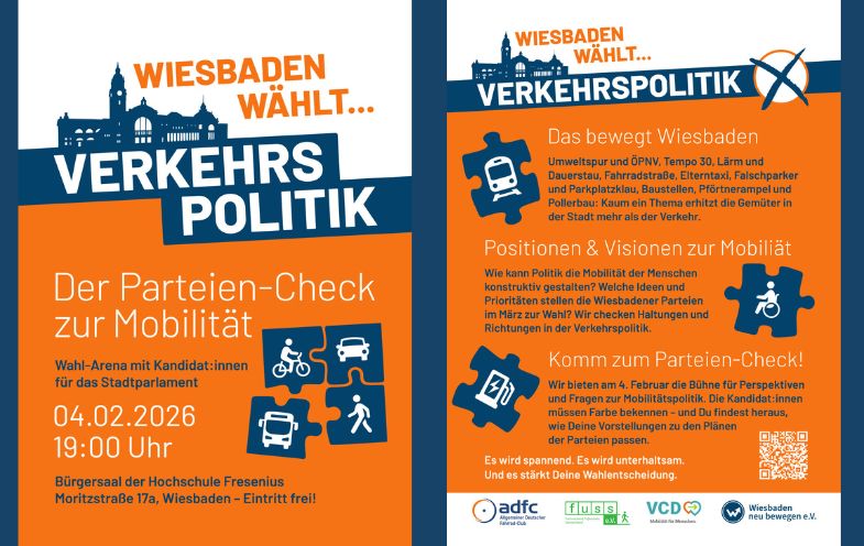 Wiesbaden wählt Verkehrspolitik