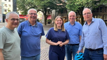 Treffen mit SPD-OB-Kandidatin Miriam Scherff