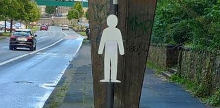 Symbolbild Weiße Figur